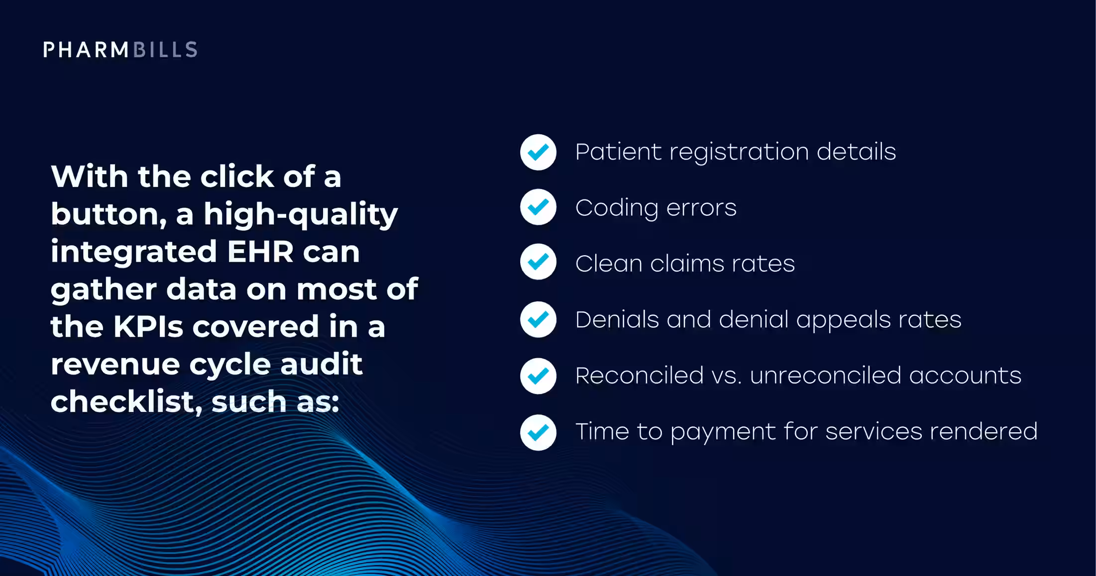 Healthcare infographic: EHR, practice management, and billing software data